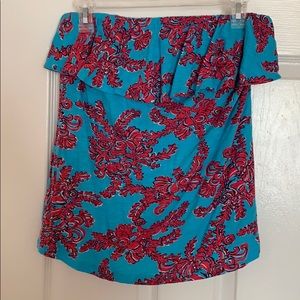 Lilly Pulitzer shirt with ruffle